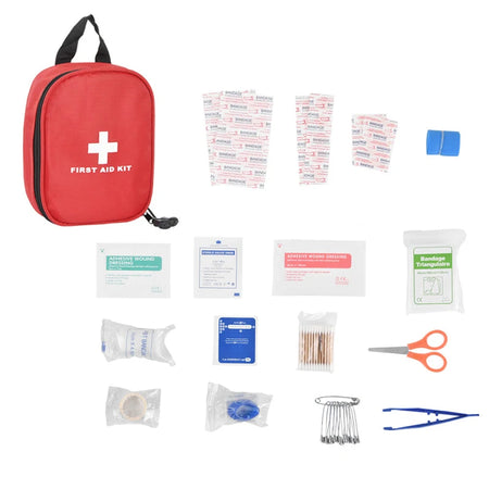 Portable Family First Aid Kit &ndash; Layered Storage for Travel