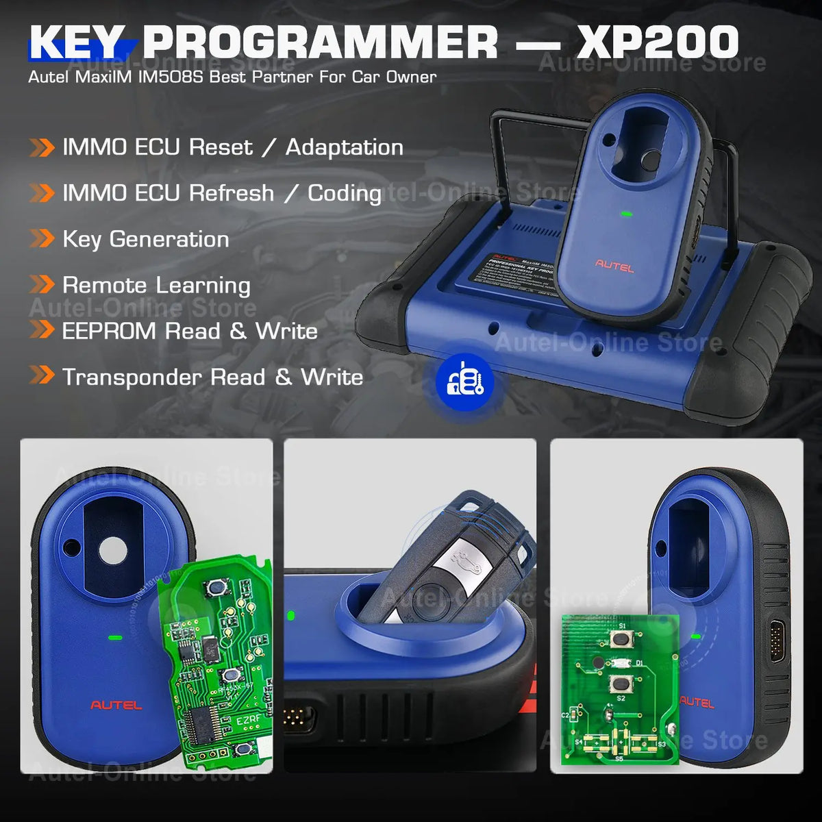 Autel MaxiIM IM508S &ndash; Advanced IMMO Key Programmer