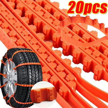 Disposable Anti-Skid Straps for Tires - Winter Traction