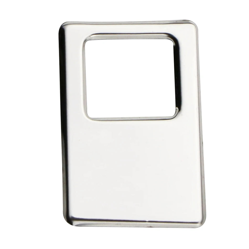 Volkswagen Golf MK7 Nödbelysningspanelram, rostfritt stålöverdrag