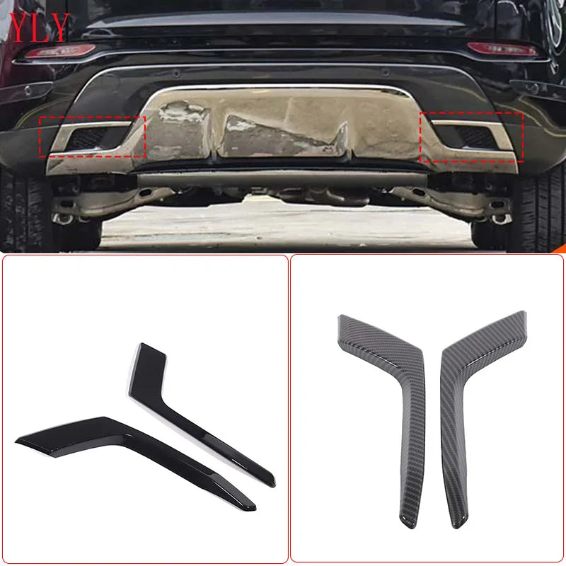 ABS Karbon Fiber Kuyruk Susturucu Şeridi Evoque 2019-2025