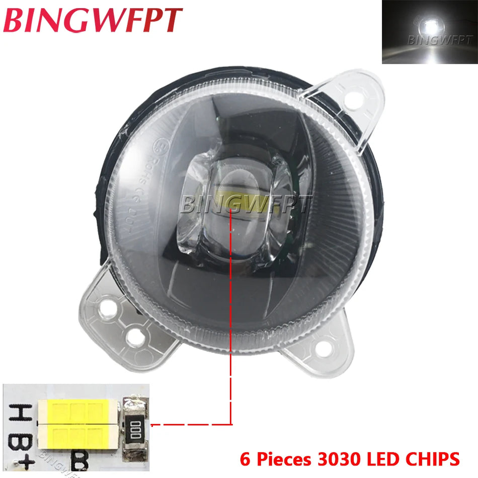 LED miglas lukturu komplekts 2X Skoda Fabia MK2, Roomster