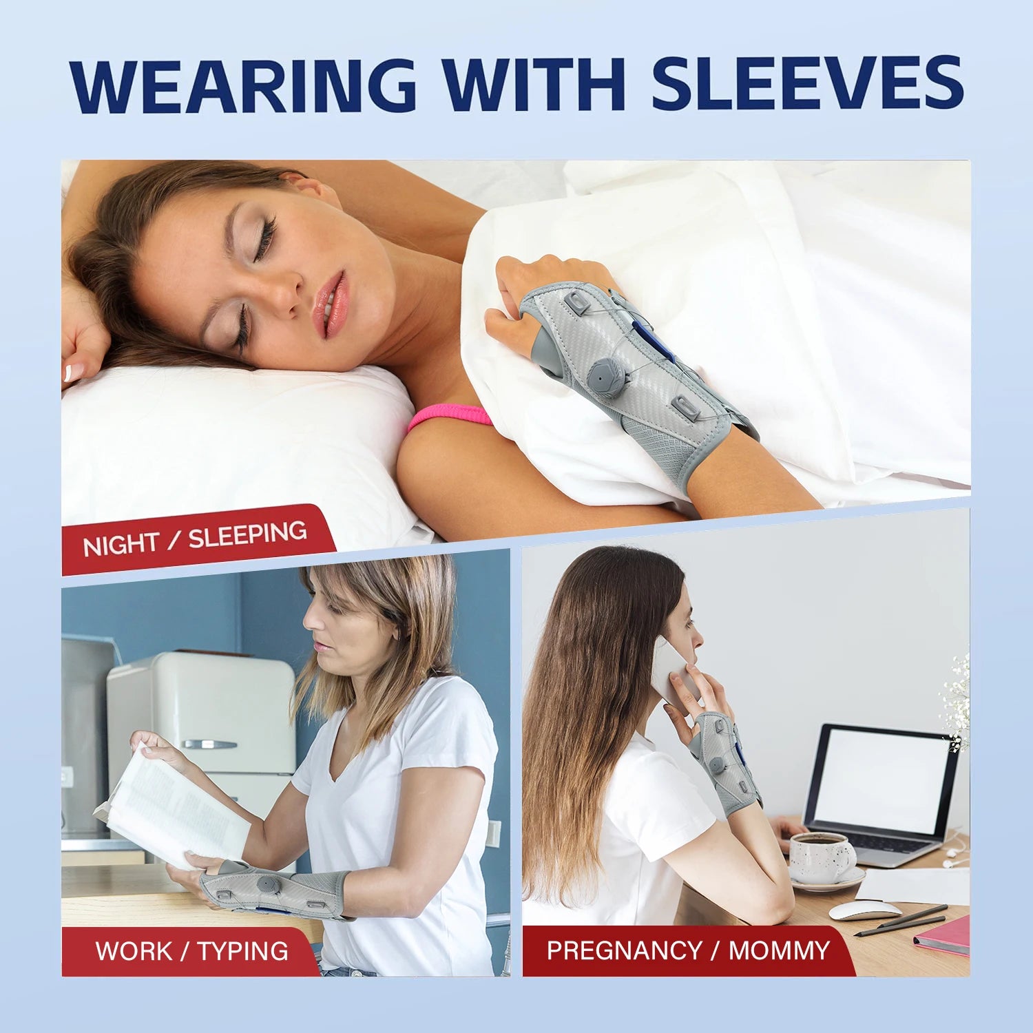 NEENCA Carpal Tunnel Wrist Brace &ndash; Adjustable Support