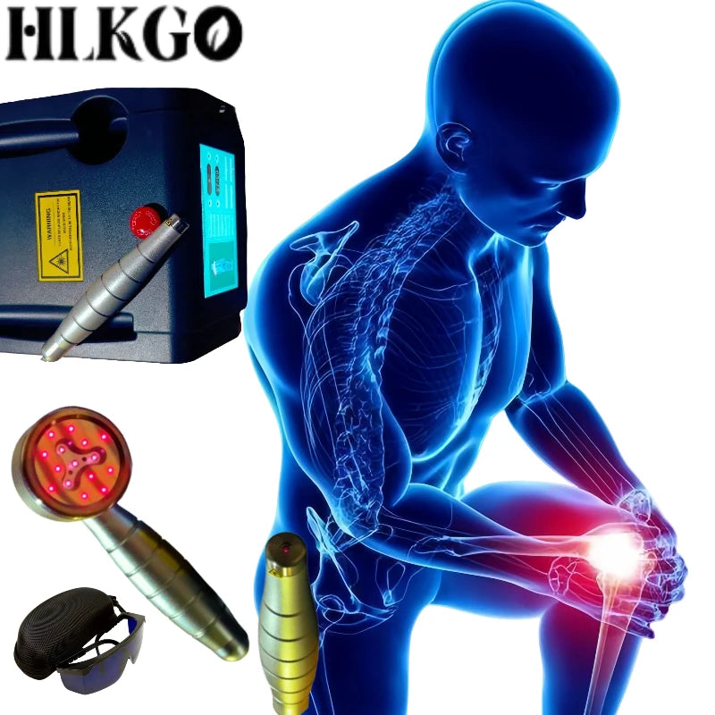 Studená laserová terapie 5x808nm 11x650nm úleva od bolesti zad a krku