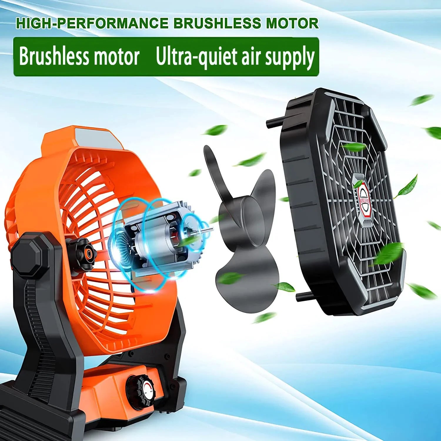 X20 Outdoor Camping Lighting Fan &ndash; USB Smart Charging