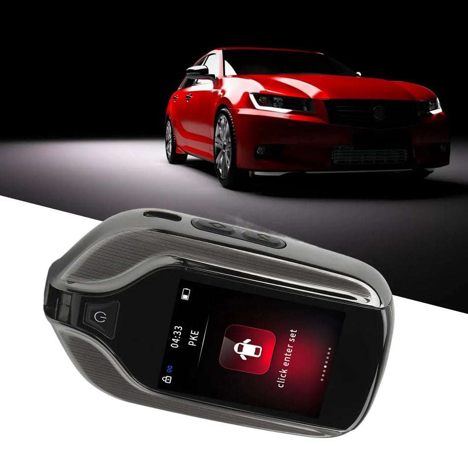 LCD Touch Screen Smart Key Remote Keyless Entry for MA-100 Start Stop Engine Universal by InterCyprus Trading Ltd