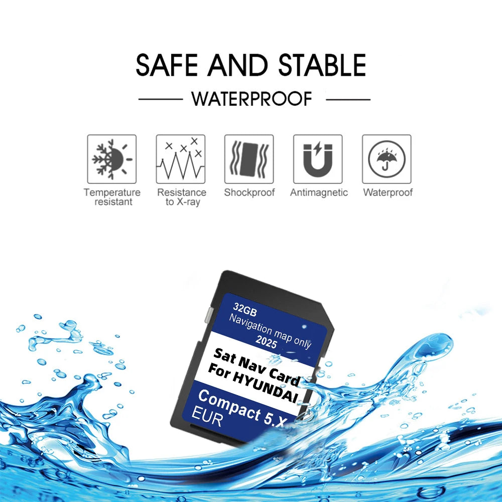 Navigation GEN5 SD Card &ndash; 32GB EU Maps Update 2025 Now