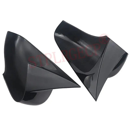 For Renault Lutecia 2013 2014 2015 2016 2017 2018 Rearview Side Wing Mirror Cover Cap Glossy Black Add-on M Style Shell by InterCyprus Trading Ltd