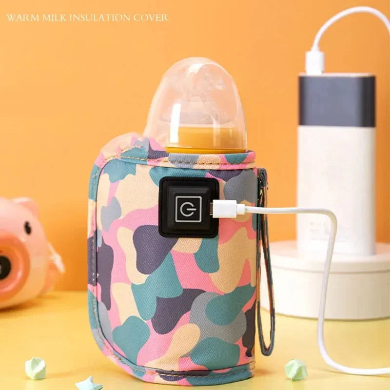 USB Milk Water Warmer Bag &ndash; Safe Insulated Design for Outdoor Travel