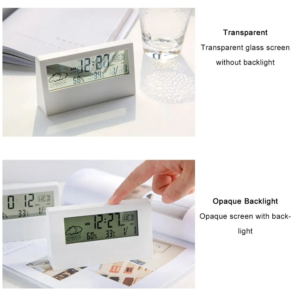 Multifunctional LCD Alarm Clock