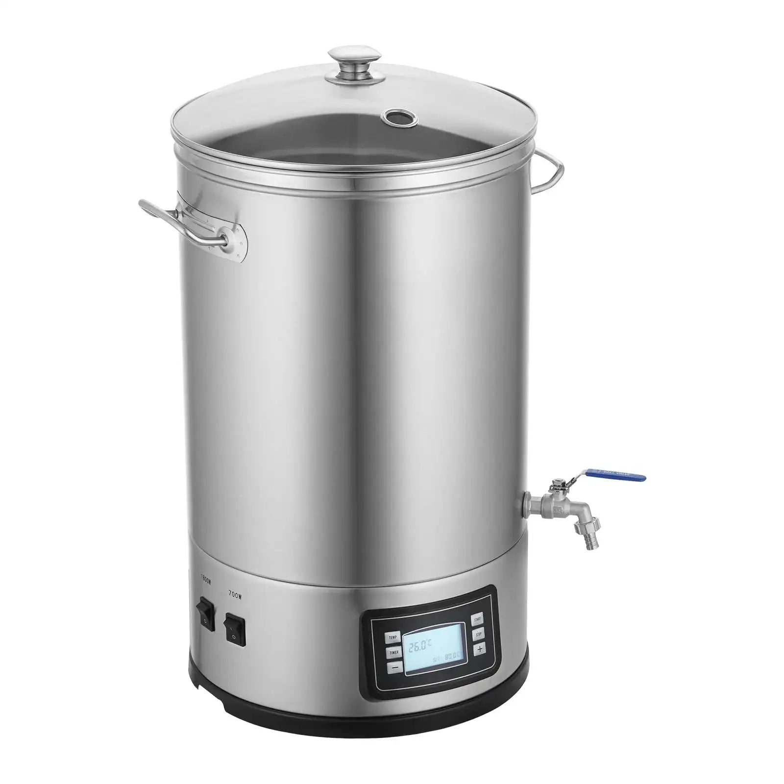 8 Gallon Electric Brewing Stainless Steel Pot