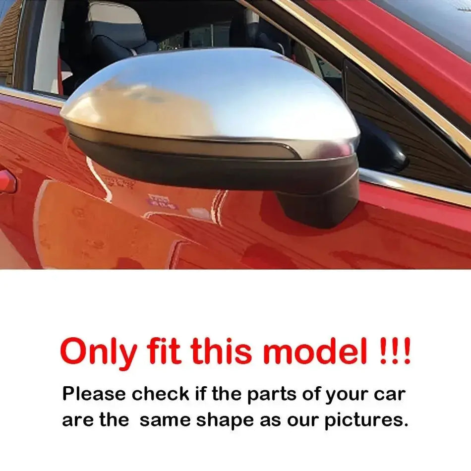 ABS Side Mirror Cover Caps for VW Passat B8 Variant Arteon 2017-2020 by InterCyprus Trading Ltd