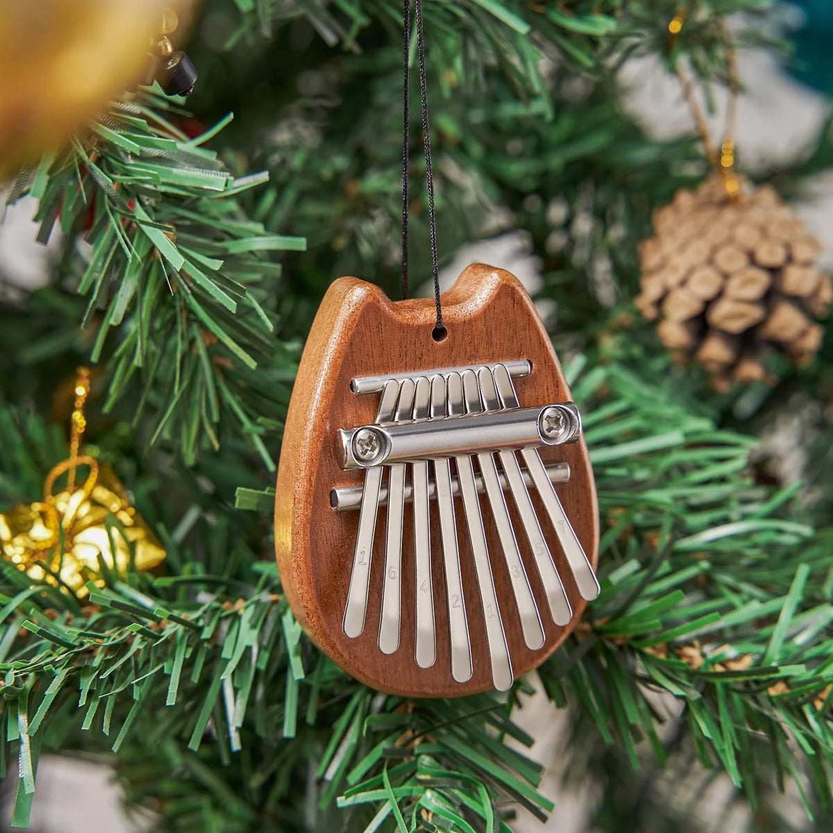 Mini Kalimba 8 Key Thumb Piano &ndash; Portable Cute Totoro Style