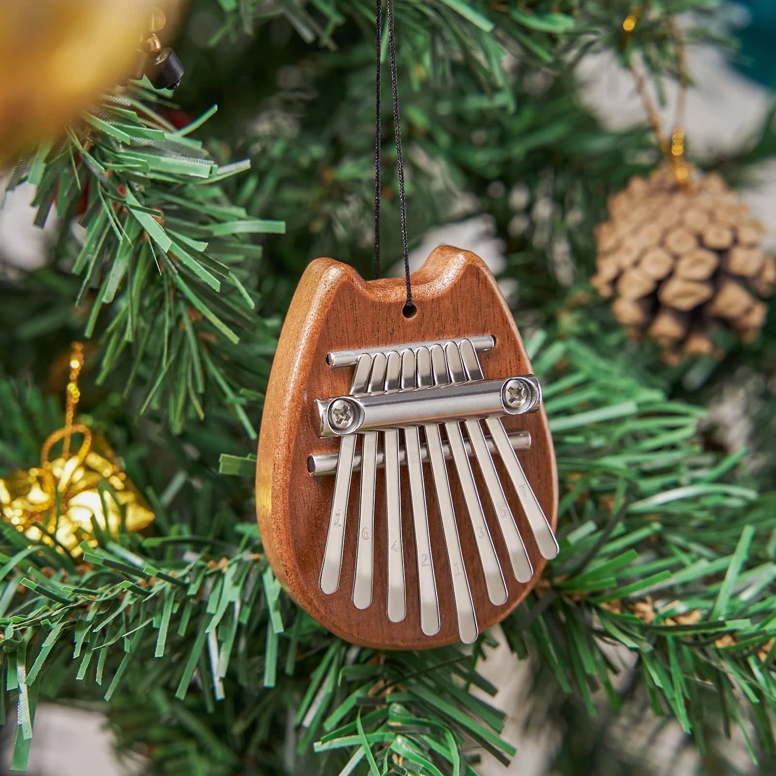 Mini Kalimba 8 Key Thumb Piano &ndash; Portable Cute Totoro Style