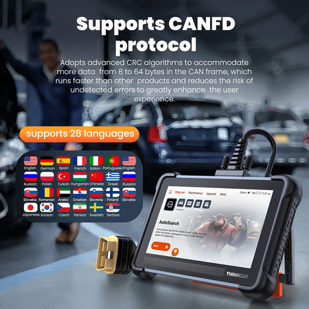 THINKCAR THINKSCAN 672 &ndash; Bidirectional CANFD Diagnostics