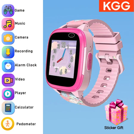 Kids Game Smart Watch &ndash; 11 Games Dual Camera 1.44 IPS Pink