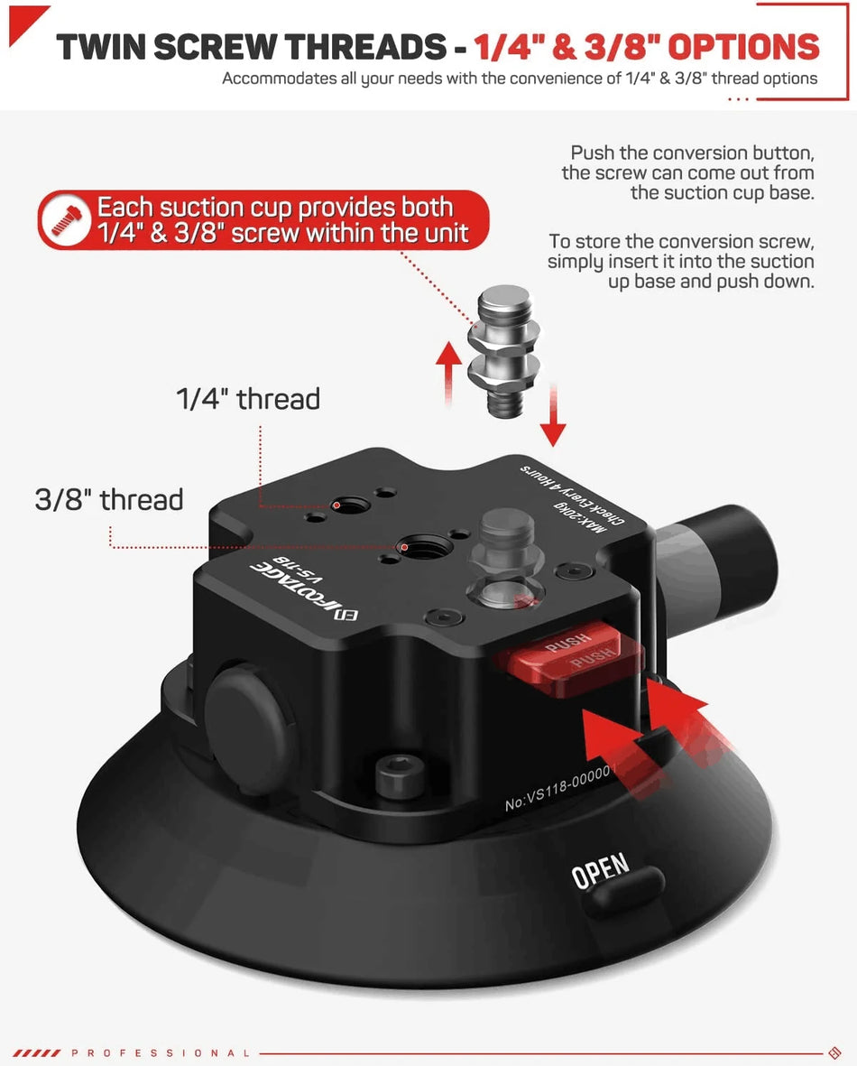 iFootage Spider Crab Vehicle Mount VS-118 &ndash; Strong Clamp