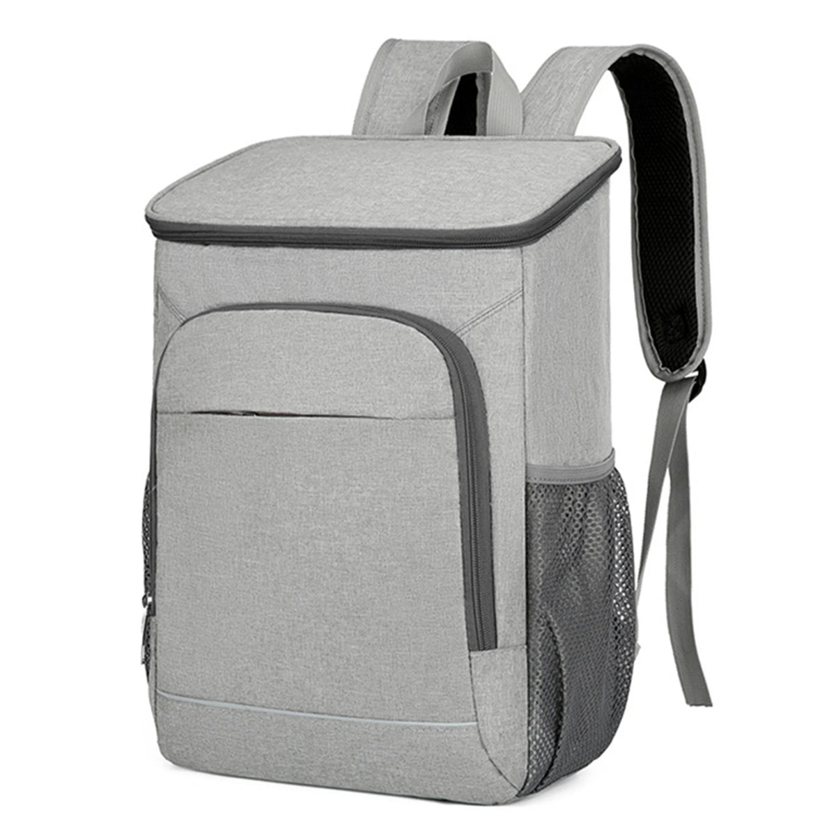 30L Cooler Backpack Leakproof &ndash; Insulated Lunch Bag Grey