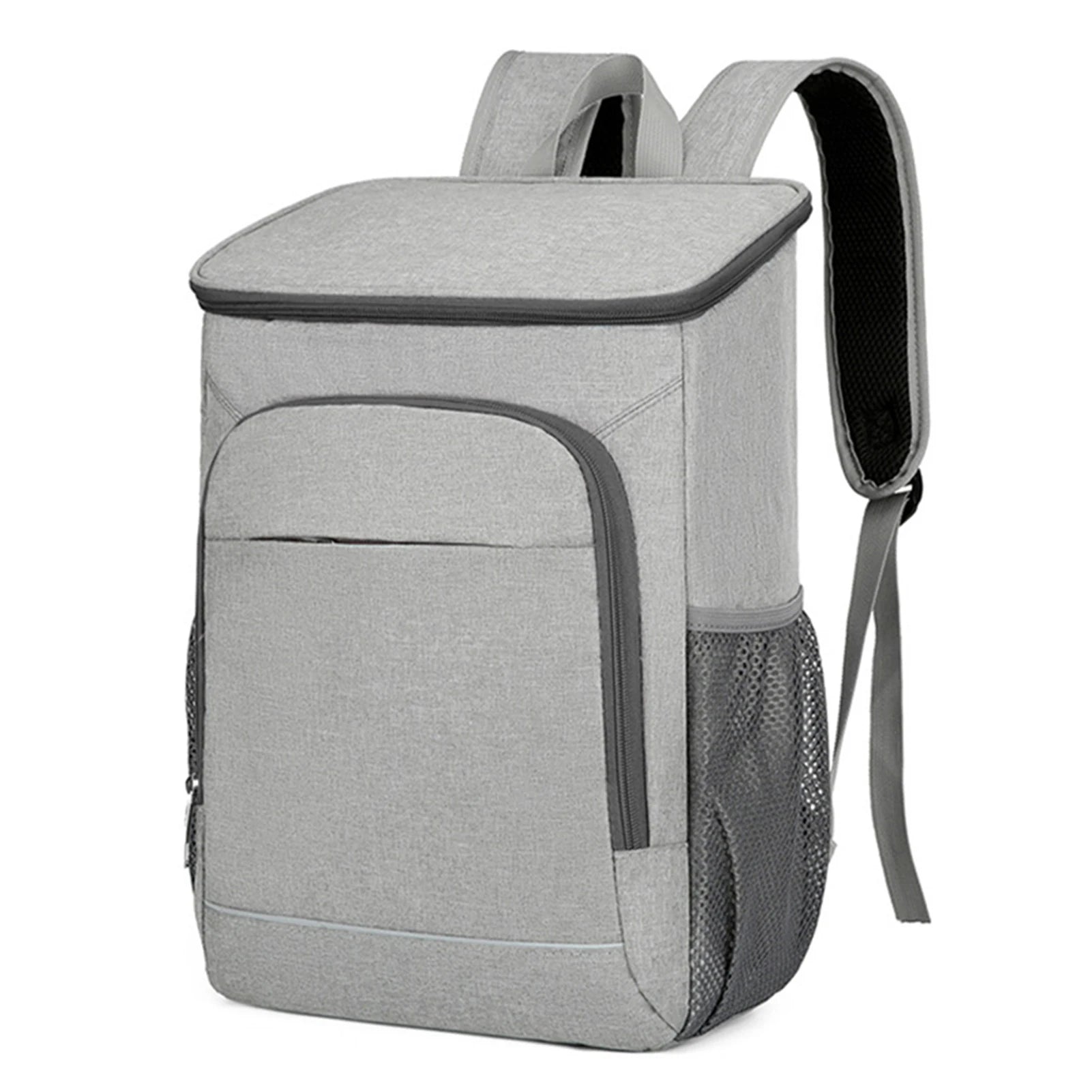 30L Cooler Backpack Leakproof &ndash; Insulated Lunch Bag Grey