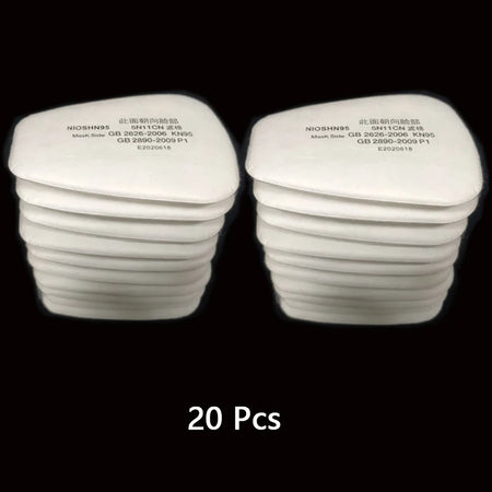 Spray Paint Dust-Proof 5N11 Filters &ndash; For 3M 6001 6002 20 Pcs Filter cotton