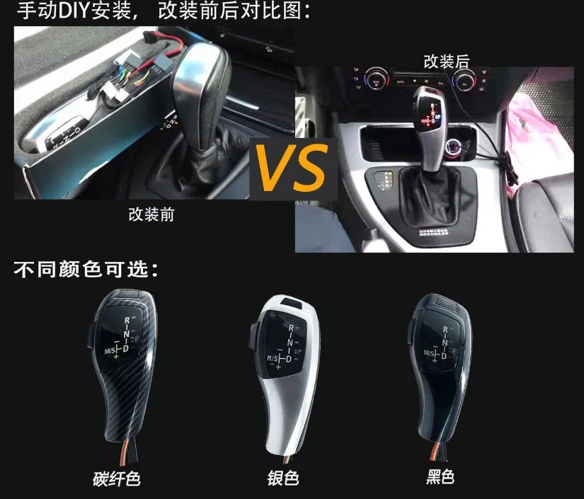 LED Versnellingspookknop Voor BMW F Serie Nappa Indicator