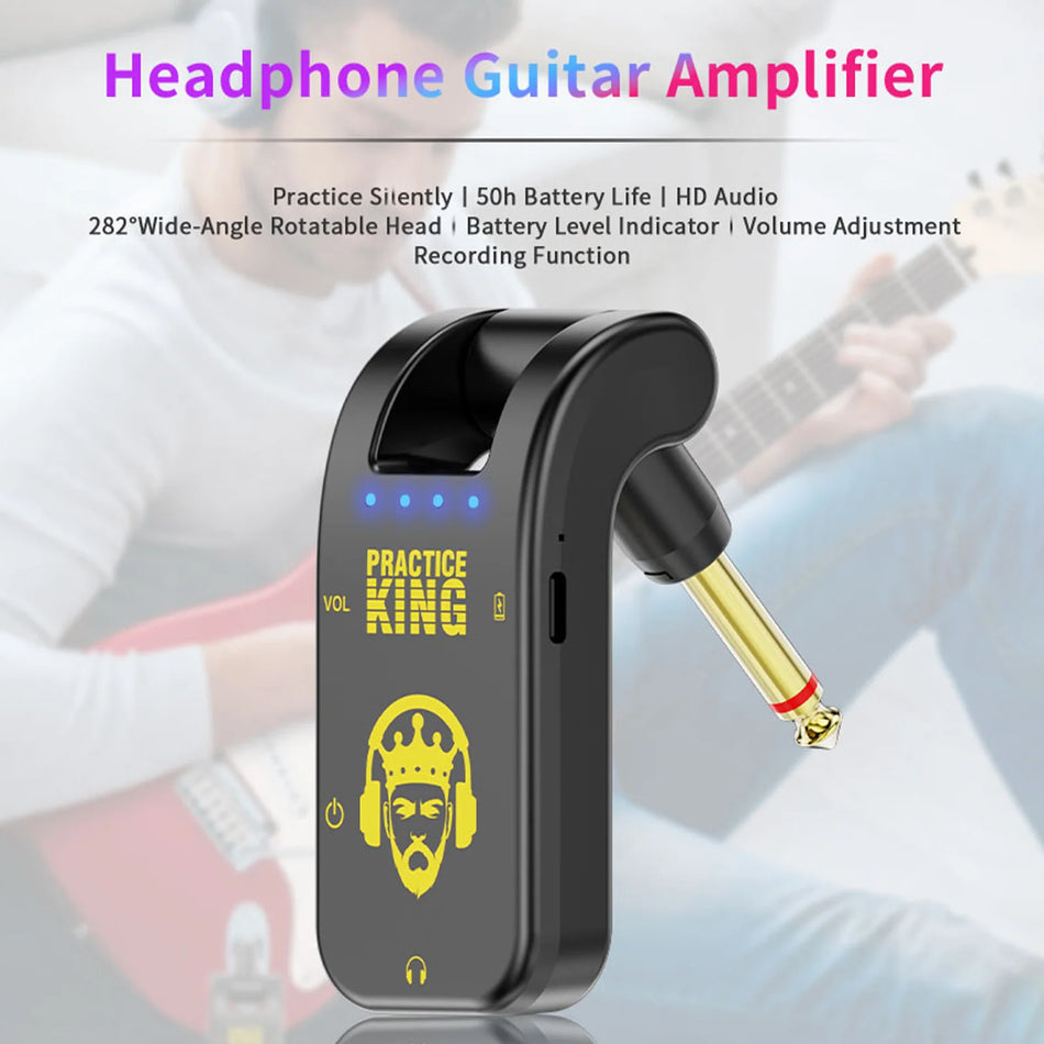 Amplificador de auriculares para guitarra silenciosa WS 6 282 rotatable