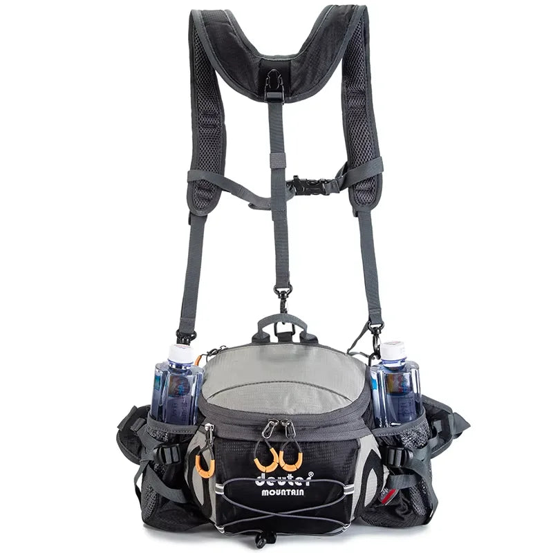 Furukroa 10L Cycling Backpack &ndash; Durable Outdoor Companion Black