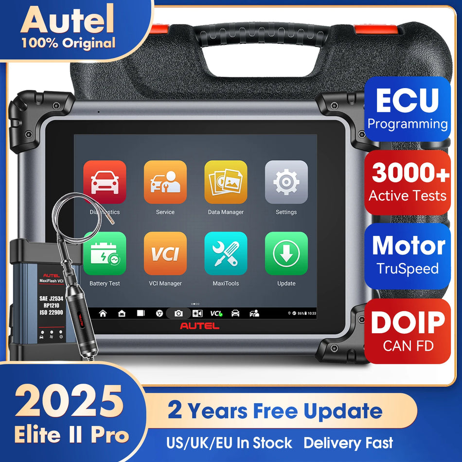 Autel MaxiSys Elite II Pro &ndash; Fast J2534 ECU Programming 2 Years Free Update / Australia / English