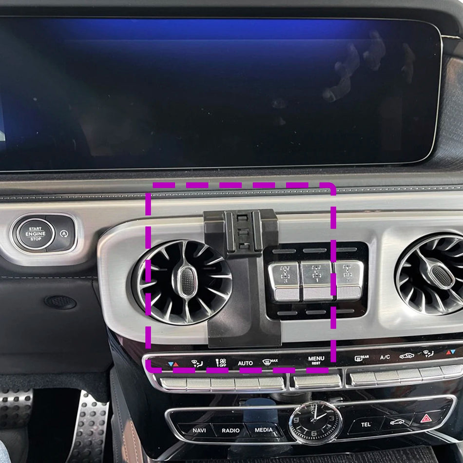 Mercedes G Class W463 Bil Telefonhållare Trådlös Laddning