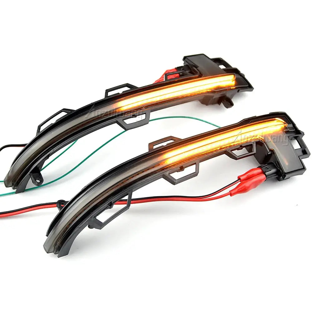 LED Mirror Turn Signals With Error Free Socket For BMW X5 F15 X6 F16 by InterCyprus Trading Ltd