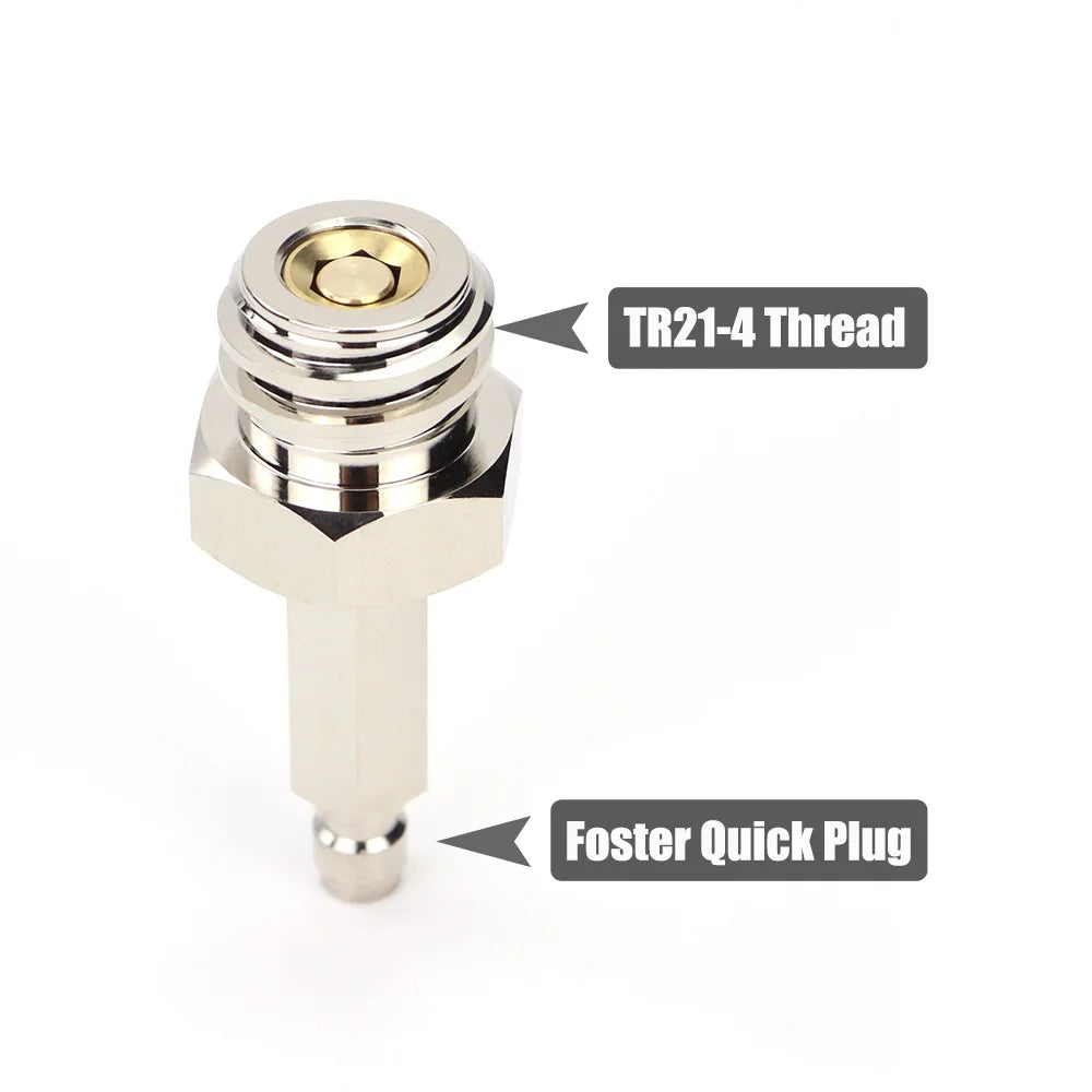 Soda Water Stream Maker Blue Cylinder &ndash; CO2 Adapter Kit External Adapter