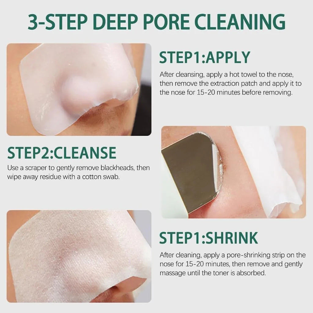Portable Manual Blackhead Remover - Deep Clean Facial Skin Scrubber