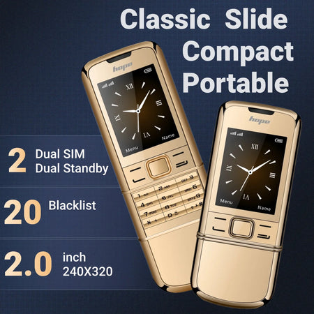 8800 Classic Slider Senior Phone &ndash; Big Button Convenience