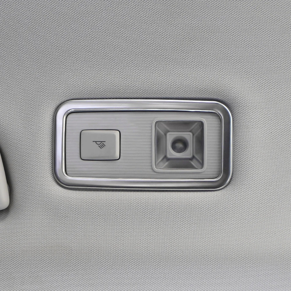 Adesivo coprilampada luce di lettura posteriore Volkswagen Tiguan Allspace in acciaio inossidabile