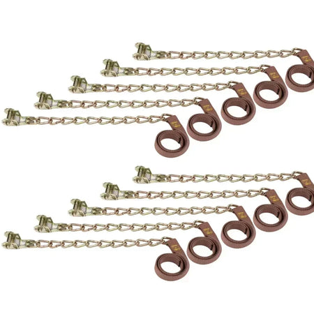 Car Winter Snow Chain &ndash; Anti Slip Wear Resistant Quick Fit 10Pcs