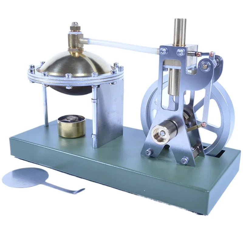 Full metallångmaskinsmodell leksak för undervisning och STEM-laboratorier