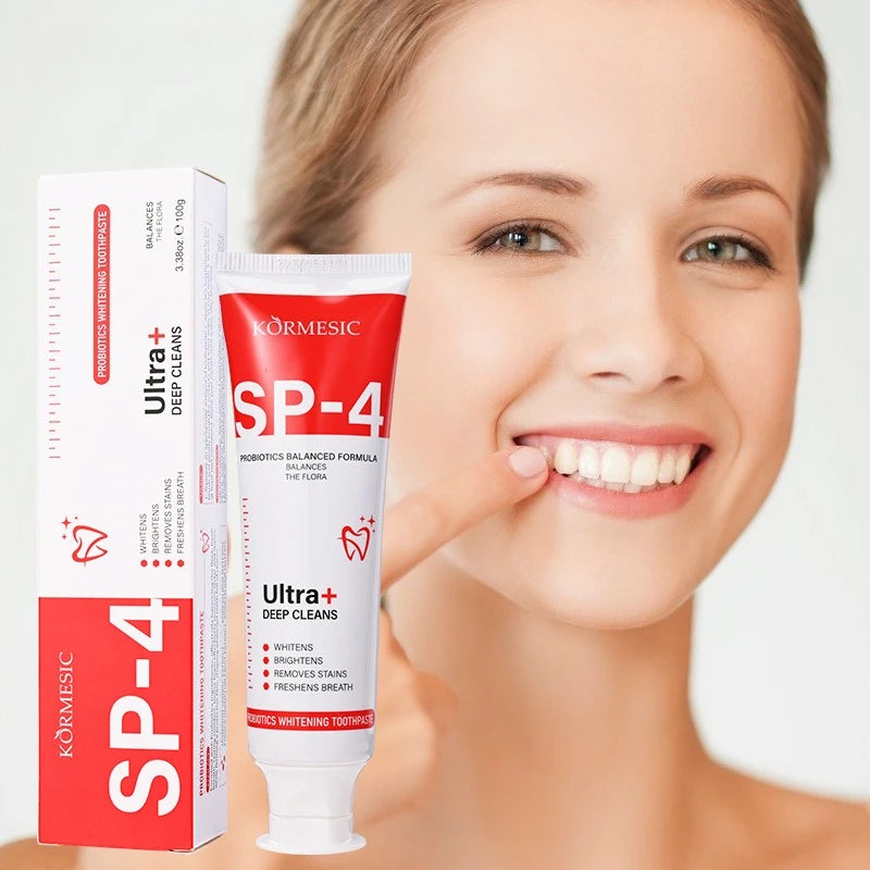 SP-4 Probiotics Brightening Toothpaste &ndash; Effective Stain Removal
