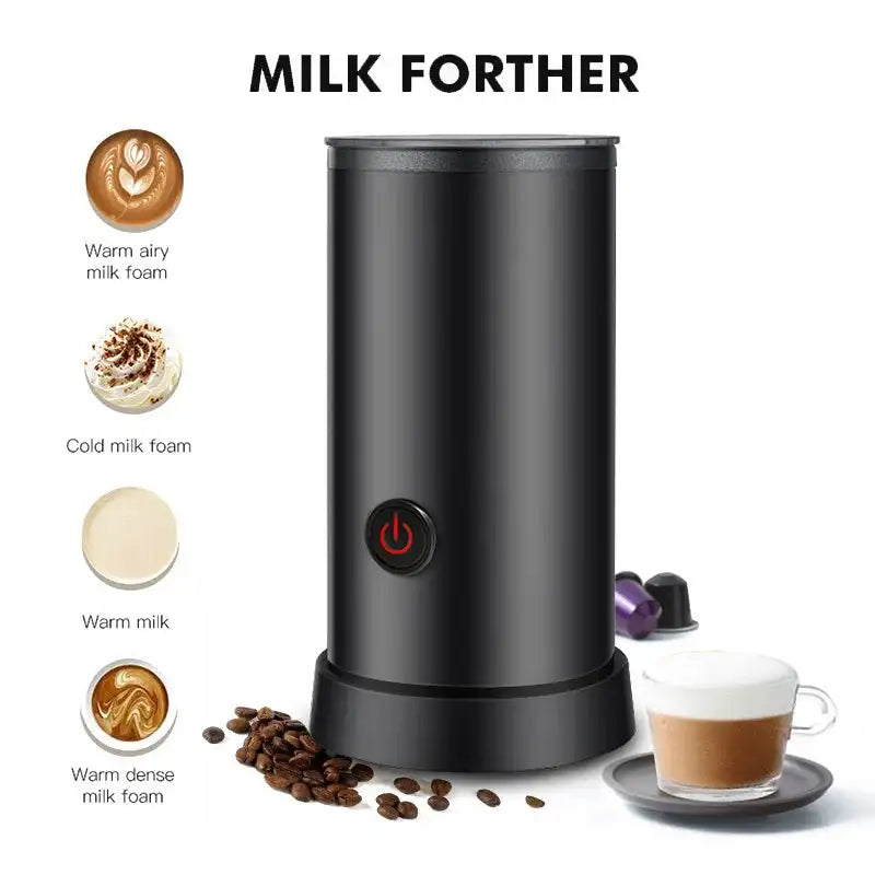 Automatic Milk Frother Hot And Cold For Latte EU Plug