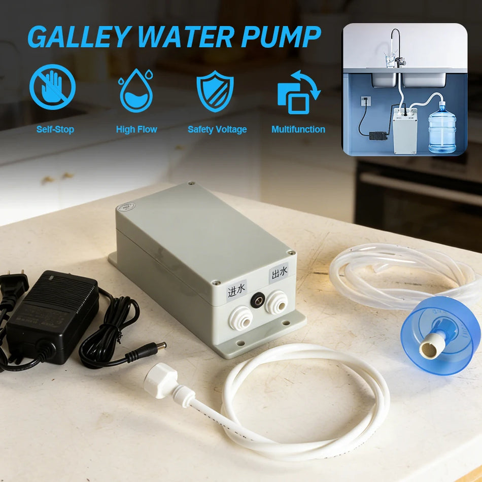 Hochfluss 12V Selbststopps Wasserpumpen-Kit für die Wasserversorgung in der Küche zu Hause