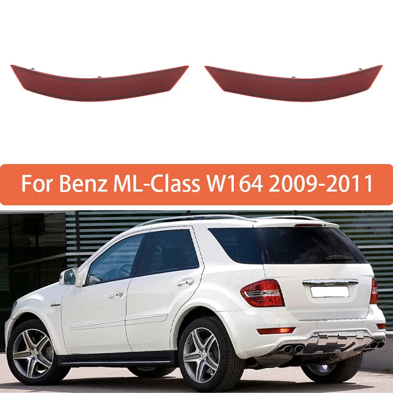 Отражающие полосы с красной линзой для Mercedes-Benz ML-Class W164
