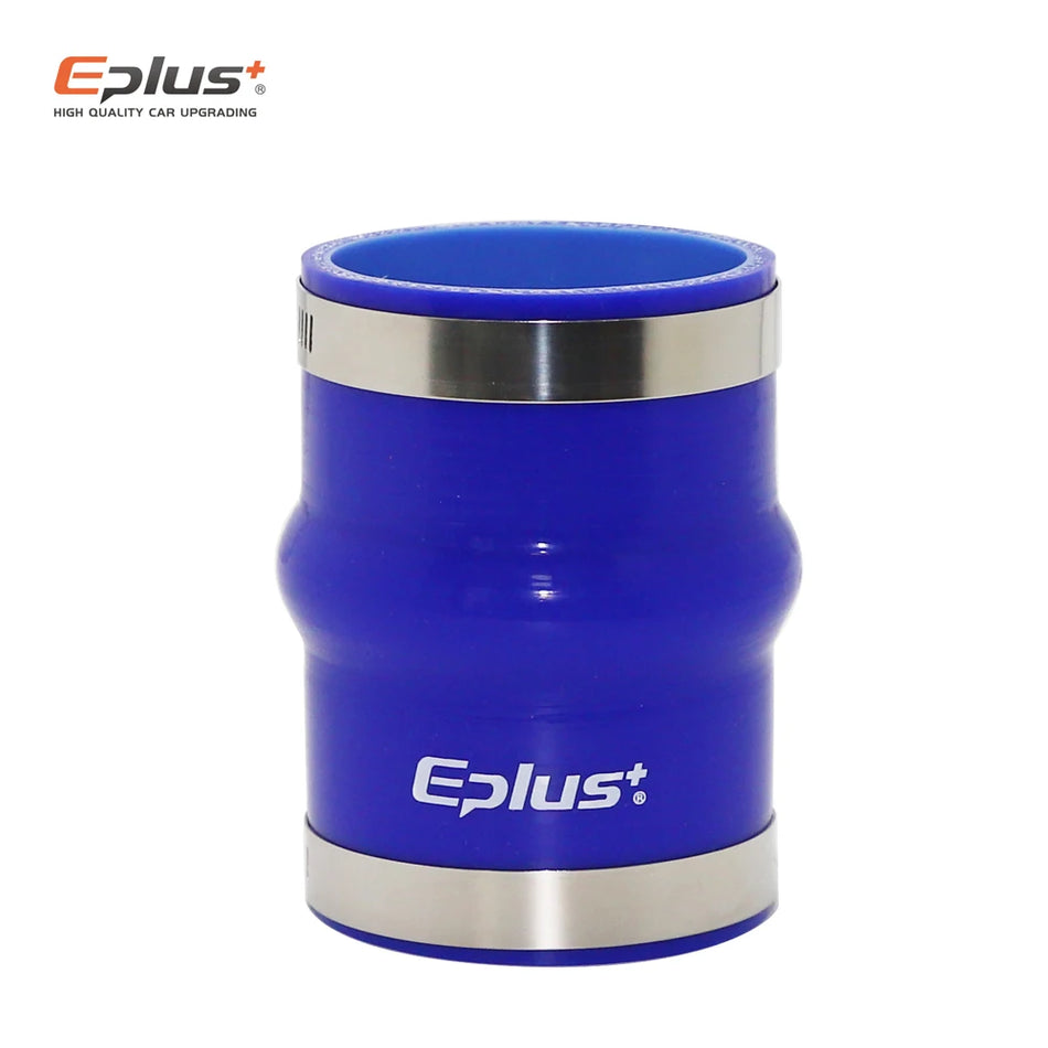 Złączka węża intercoolera samochodowego EPLUS z silikonu, 100mm niebieska do silnika