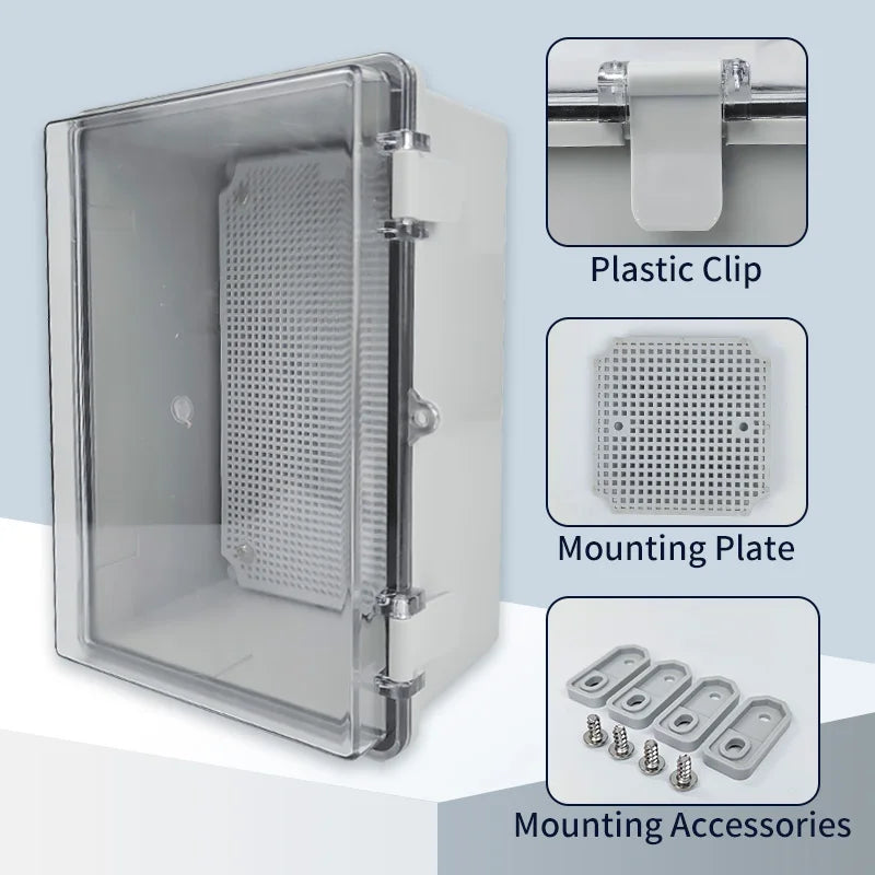 IP66 Waterproof Junction Box ABS Plastic Outdoor - Durable