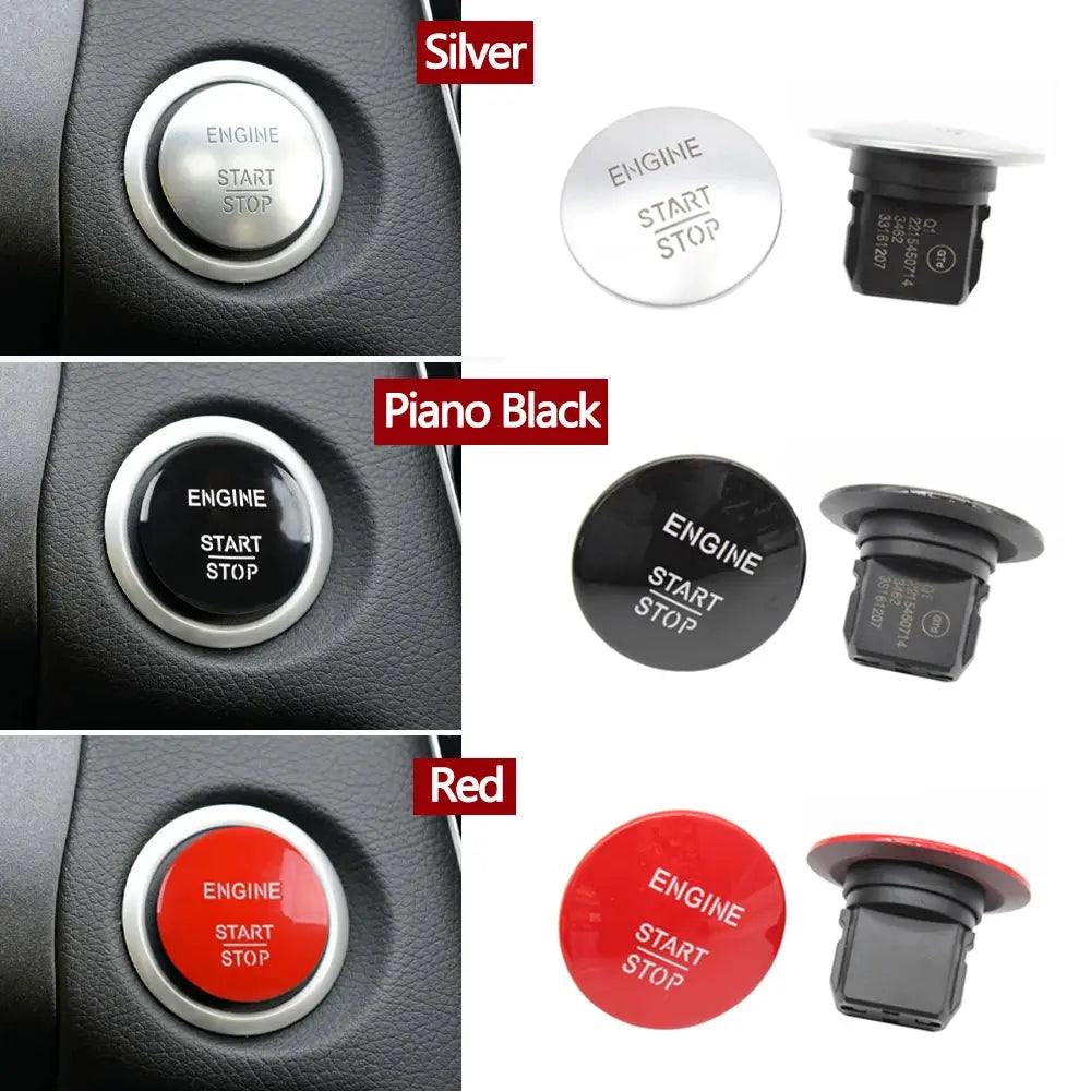 Engine Ignition One-Click Start Stop Button Keyless Push Switch For Mercedes BENZ W204 W164 W205 W212 W213 W221 2215450714 by InterCyprus Trading Ltd