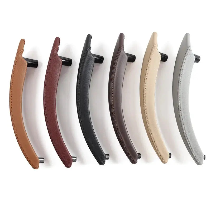 E70 E71 LHD RHD Upgraded Interior Door Handle with Leather Cover Assembly Full Set For BMW X5 X6 E70 E71 E72 2007-2014 by InterCyprus Trading Ltd