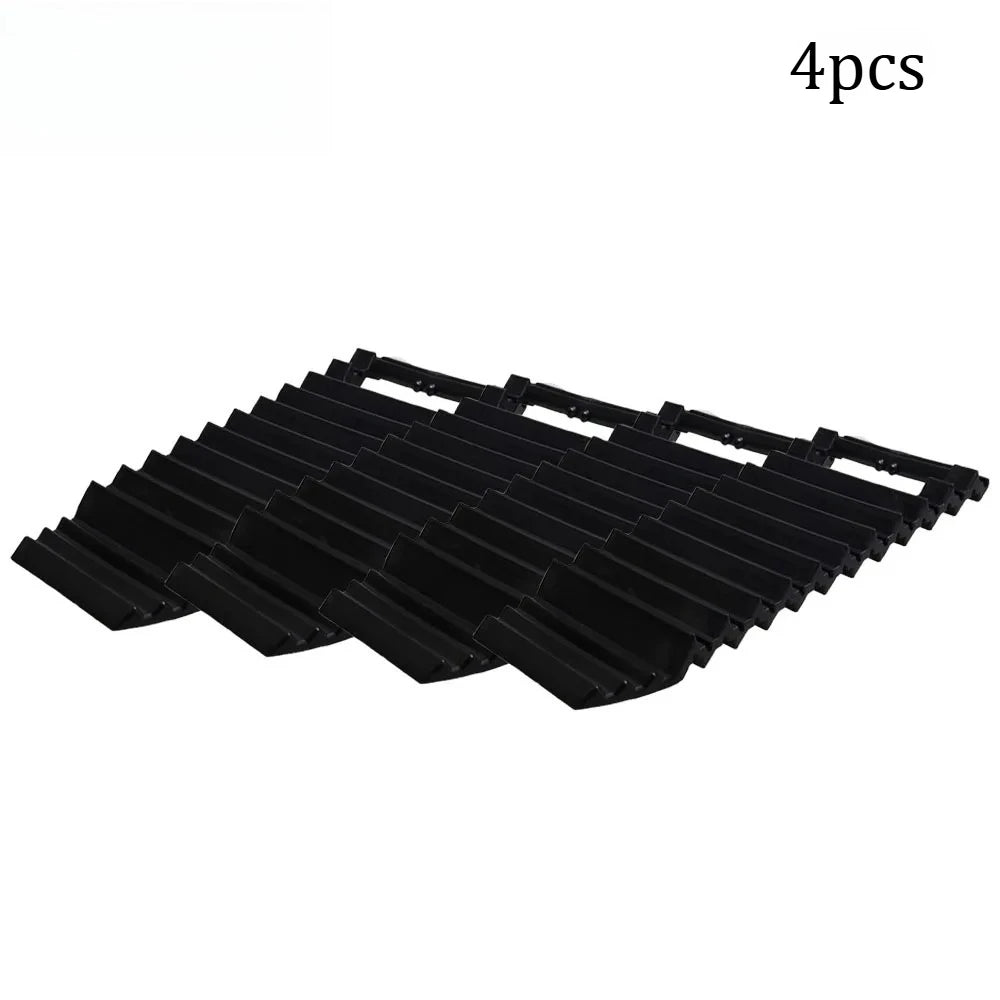 Universal Portable Emergency Tire Devices &ndash; Anti Skid Pad Black-4PCS