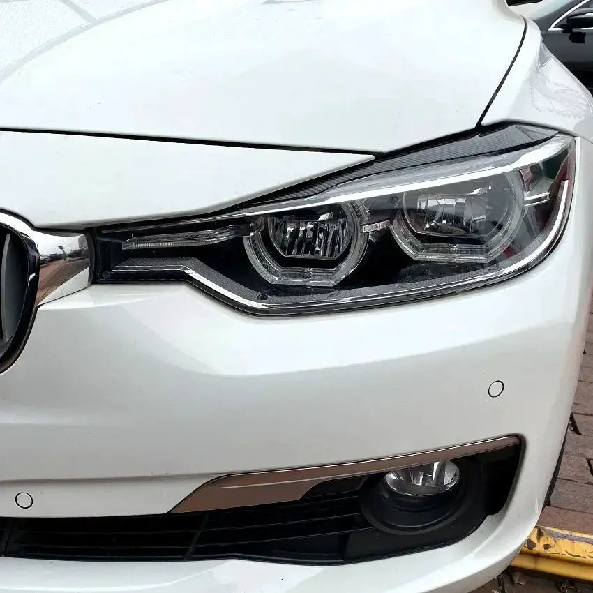 Headlight Eyebrow Trim Covers for BMW 3 Series F30 F31 by InterCyprus Trading Ltd