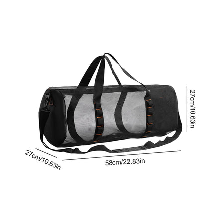 Extra Large Mesh Dive Bag for Scuba, Surfing, and Snorkeling