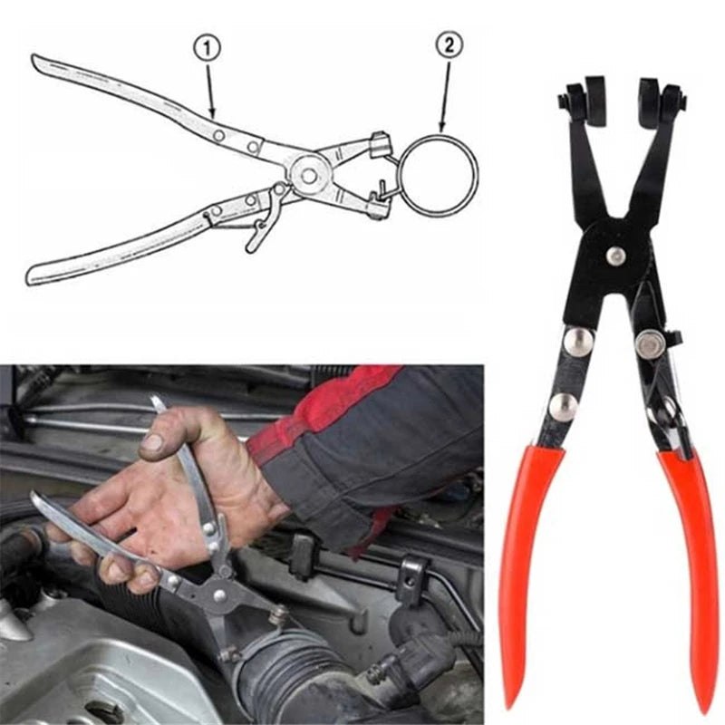 Clamp Puller Locking Car Hose Clamps Pliers - Auto &amp; Garden Tool