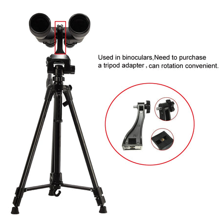BORWOLF Binoculars Tripod Stand 55Inch &ndash; All Purpose Mount