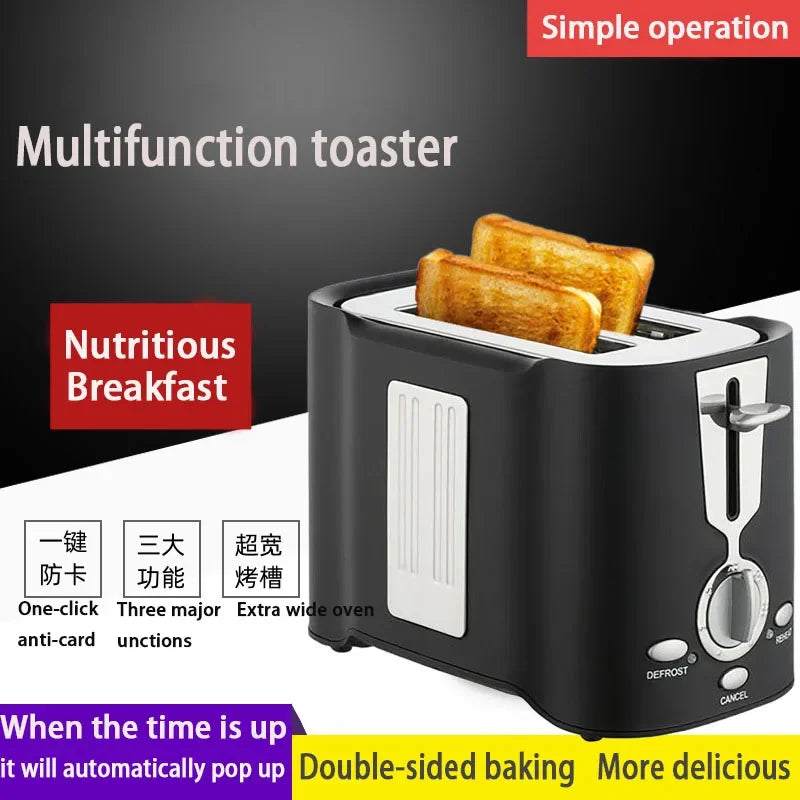 Dawupine Compact Two Slice Automatic Toaster &ndash; Auto Pop Up